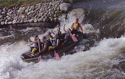 Rafting at the Parc del Segre