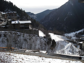 Vue au sud, Arinsal, ANdorrt