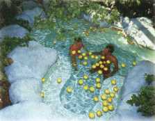 Bain de pamplemousses, Caldea, Andorre